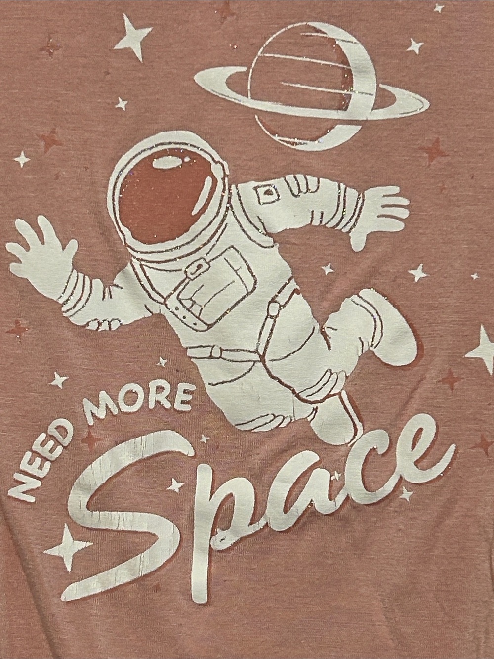Pink Spaceman Graphic Tee - Picture 3 of 5